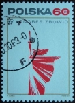 Stamps : Europe : Poland :  4º Congreso de la Unión de Luchadores por la Libertad y la Democracia