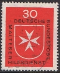 Stamps Germany -  SERVICIO DE SOCORRO DE LA CRUZ DE MALTA