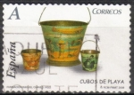 Stamps Spain -  Cubos de playa