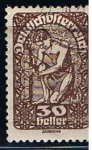 Stamps Austria -  Scott  211 Alegoria a la Republica