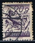 Stamps Austria -  Scott  316  Fields Crossed y Telegrafos
