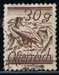 Stamps Austria -  Scott  318  Fields Crossed y Telegrafos