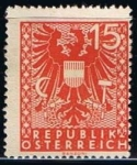 Stamps Austria -  Scott  439  Escudo de armas