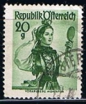 Stamps Austria -  Scott  524  Vorariberg Montafon