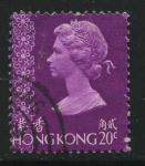 Stamps Hong Kong -  Scott 277 - Reina Isabel II