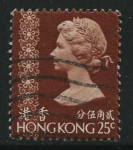 Sellos de Asia - Hong Kong -  Scott 278 - Reina Isabel II