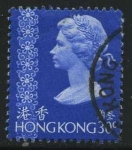 Stamps Hong Kong -  Scott 279 - Reina Isabel II
