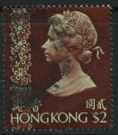 Sellos del Mundo : Asia : Hong_Kong : Scott 285 - Reina Isabel II