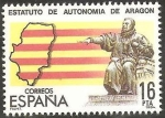 Stamps Spain -  AUTONOMIA ARAGON