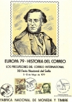 Stamps Spain -  Europa 79 - Historia del Correo - XII Feria Nacional del Sello