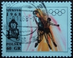 Stamps : Europe : Poland :  Juegos Olímpicos México 1968