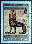 Stamps Poland -  Esfinge / Corinto S.VII a.C.
