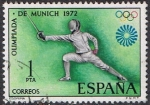 Stamps Spain -  JUEGOS OLÍMPICOS DE MUNICH