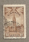 Stamps America - Canada -  Parlamento