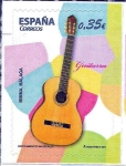 Sellos de Europa - Espa�a -  Instrumentos musicales. Guitarra.
