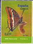 Stamps Europe - Spain -  Mariposas, Charaxes jasius