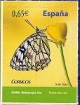 Stamps Slovenia -  Mariposas. Melanargia ines