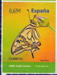 Stamps Spain -  Mariposas. Papilio machaon.