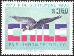 Stamps Chile -  11 DE SEPTIEMBRE - EN EL UMBRAL DEL FUTURO