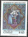Stamps Chile -  125º ANIVERSARIO HIJAS DE LA CARIDAD