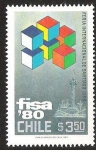 Stamps Chile -  FISA 80 - CHILE