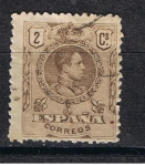 Stamps Spain -  Edifil  289  Alfonso XIII  