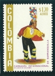 Stamps Colombia -  El carnaval de Barranquilla