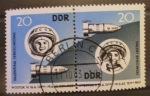 Stamps Germany -  VALENTINA TERESCHKOWA, VALERI BYKOWSKI