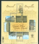 Stamps : Europe : Belgium :  La Gran Plaza de Bruselas 