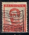 Stamps Belgium -  Scott  95  Rey Alberto I