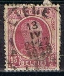 Stamps Belgium -  Scott  149  Rey Alberto I