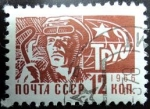 Stamps Russia -  Trabajador