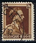 Sellos de Europa - Blgica -  Scott  283 Rey Leopoldo III