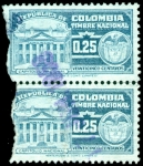 Stamps America - Colombia -  TIMBRE NACIONAL - CAPITOLIO NACIONAL