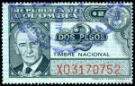 Stamps Colombia -  TIMBRE NACIONAL - MANUEL MEJIA - SERIE 