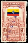 Stamps : America : Colombia :  TIMBRE NACIONAL - CAPITOLIO NACIONAL