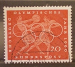 Stamps : Europe : Germany :  OLIMPIADAS DE INVIERNO