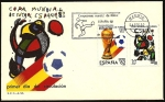 Stamps Spain -  Copa Mundial de Fútbol  España 82 - SPD