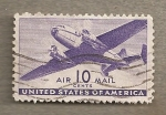 Sellos de America - Estados Unidos -  Avión