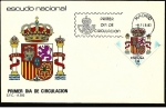 Stamps Spain -  Escudo Nacional de España - SPD