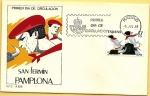 Stamps Spain -  Fiestas Populares - San Fermín - Pamplona - SPD