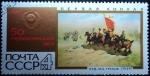 Stamps Russia -  50 Aniversario del Gran Octubre