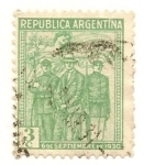Stamps Argentina -  Golpe de Estado de 1930