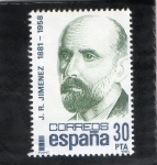 Stamps Spain -  2646- J.R. JIMENEZ 1881-1958