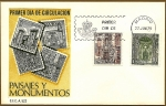 Stamps Spain -  Paisajes y monumentos  -  La Cartuja  - Palacio Marqués dos Aguas - SPD