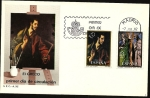 Stamps Spain -  Homenaje a El Greco - San Andrés y San Francisco - Santo Tomás -  SPD