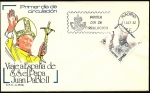 Sellos de Europa - Espaa -  Visita del Papa Juan Pablo II a España - SPD