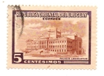 Stamps : America : Uruguay :  -1954-parte de seriePALACIO LESGILATIVO