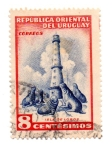 Stamps : America : Uruguay :  -ISLA de COBOS-parte de serie
