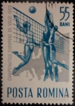 Stamps Romania -  Campeonato de Europa de Voley-Ball 1963